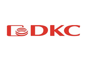 Выключатели и розетки ДКС (DKC) логотип