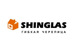 Мягкая кровля Шинглас (Shinglas) логотип