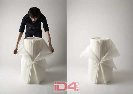 Этапы изготовление «Капустного стула) дизайнером Оки Сато (Oki Sato)