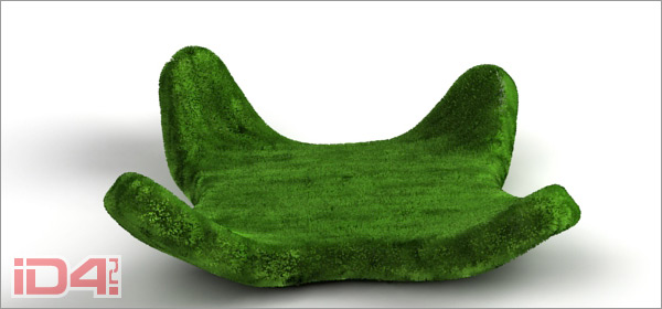 «Травяная кровать» бразильского дизайнера Фелипе Занарди (Felipe Zanardi)
