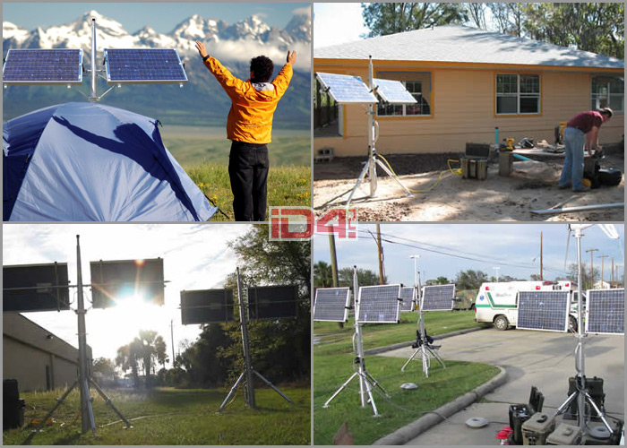 Генератор солнечной и ветровой энергии американской компании Solar Stick™
