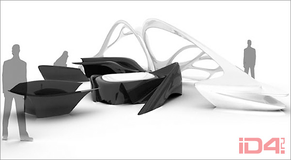 Проект «персональной комнаты» Lotus архитекторов Захи Хадид (Zaha Hadid) и Партика Шумахера (Patrik Schumacher) Проект «персональной комнаты» Lotus архитекторов Захи Хадид (Zaha Hadid) и Партика Шумахера (Patrik Schumacher)