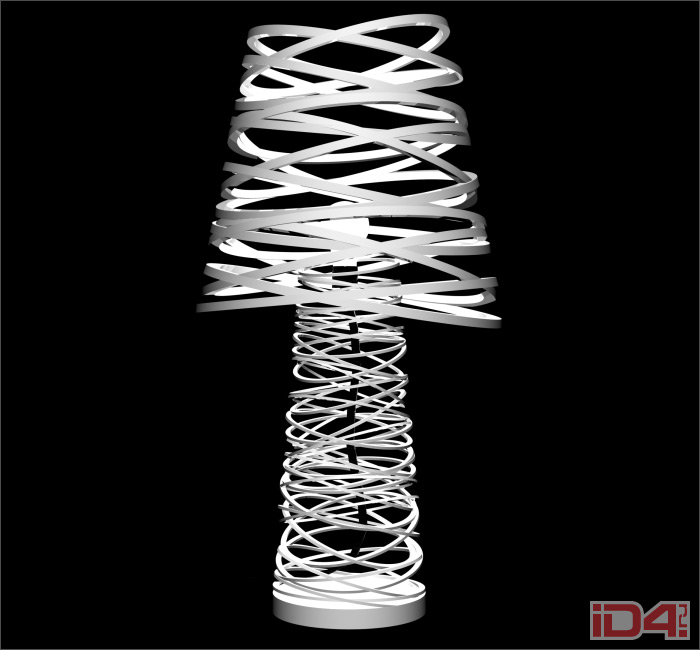 Настольная лампа Curl my light российского дизайнера Дмитрия Логинова Настольная лампа Curl my light российского дизайнера Дмитрия Логинова