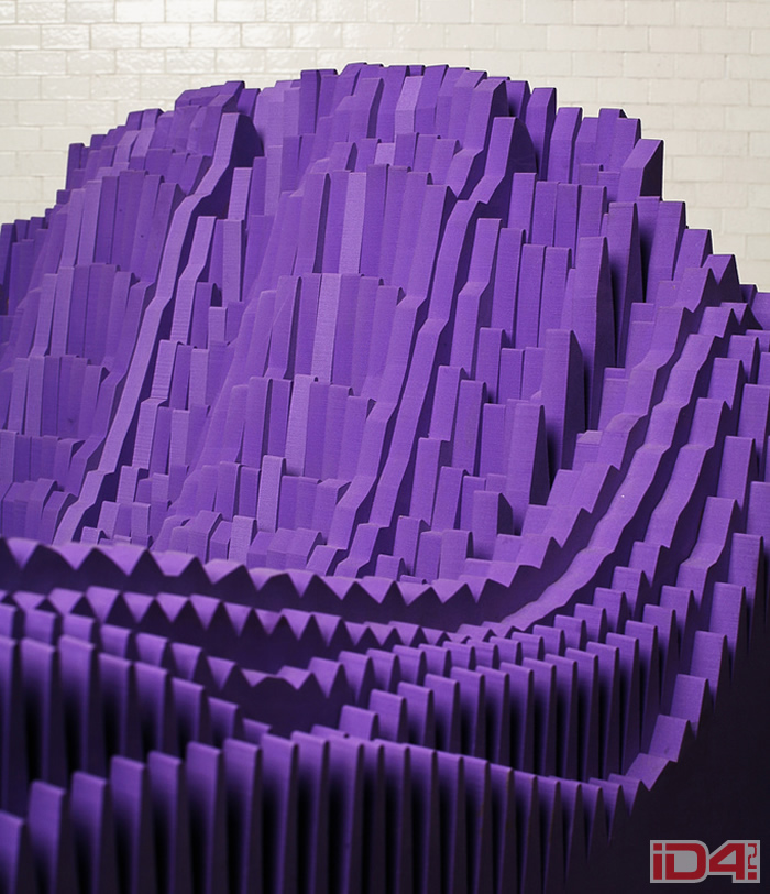 «Звуковое» кресло лондонского дизайнера Мэттью Пламмер-Фернандеса (Matthew Plummer-Fernandez)