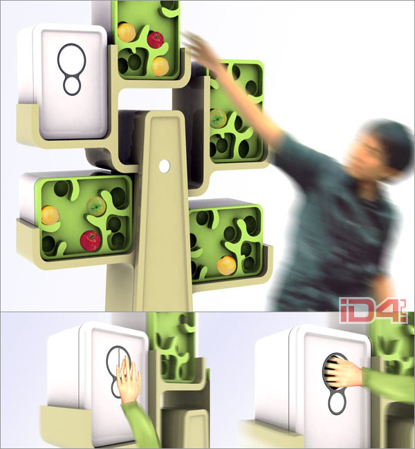 Странный холодильник Tree House Refrigerator (концепт 2006 или 2007 года)
