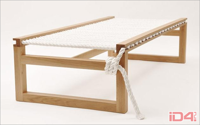 «Верёвочная» лежанка Lauren Daybed для дневного отдыха нью-йоркского дизайнера Брюса Марша (Bruce Marsh) «Верёвочная» лежанка Lauren Daybed для дневного отдыха нью-йоркского дизайнера Брюса Марша (Bruce Marsh)