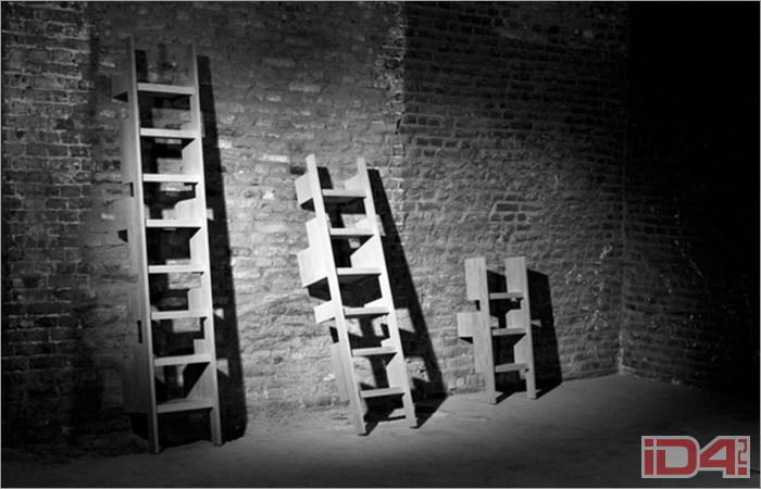 Коллекция лестниц-полок Ladder №1 производства бельгийского мебельного бренда Casimir