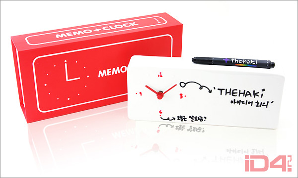 Часы Memo clock производства южнокорейской компании Thehaki Часы Memo clock производства южнокорейской компании Thehaki