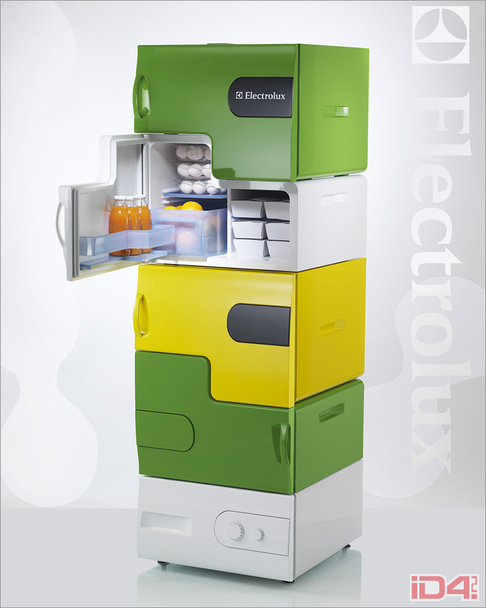 Модульный холодильник Flatshare австрийского дизайнера Стефана Бухбергера (Stefan Buchberger)