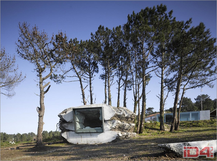 Частный жилой дом «Трюфель» испанского архитектора Антона Гарсиа-Абрила (Antón García-Abril) Частный жилой дом «Трюфель» испанского архитектора Антона Гарсиа-Абрила (Antón García-Abril)