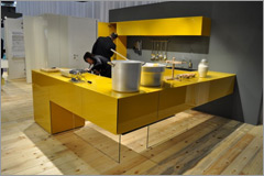 Облик современной кухни на миланской выставке кухонь Eurocucina-2010