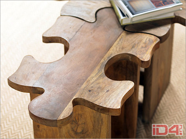 Столик-сиденье Jigsaw Puzzle американской компании Viva Terra