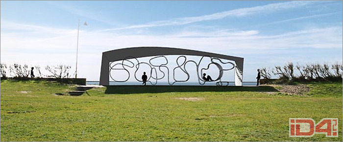 Длиннейшая британская скамья Littlehampton’s, спроектированная лондонской студией Studio Weave и построенная с помощью учеников младших классов одной английской школы Длиннейшая британская скамья Littlehampton’s, спроектированная лондонской студией Studio Weave и построенная с помощью учеников младших классов одной английской школы